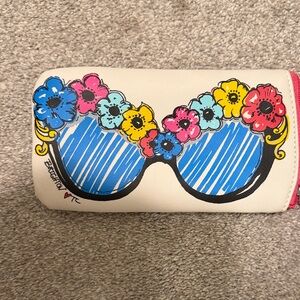 Brighton Multicolor Heart Zip glasses case